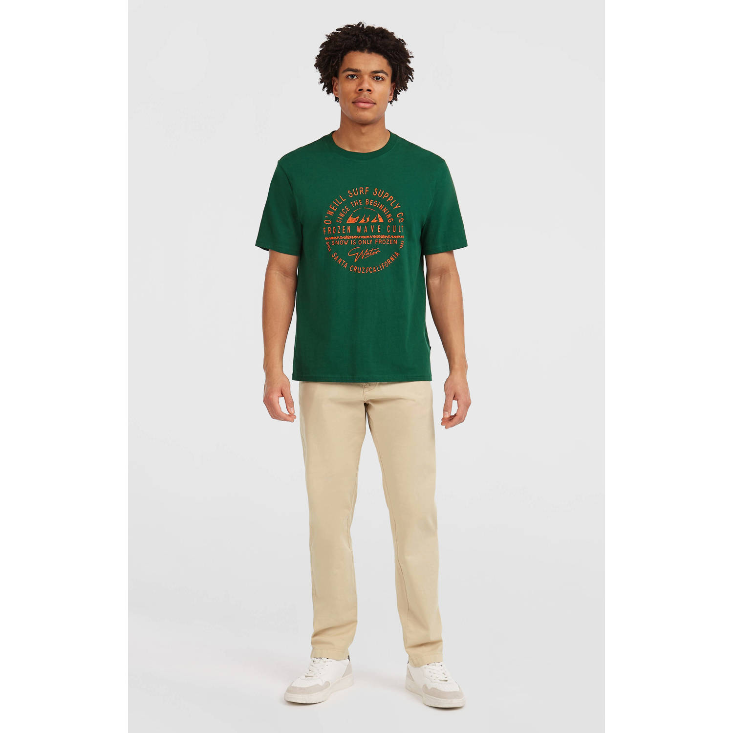 O'Neill T-shirt Muir groen