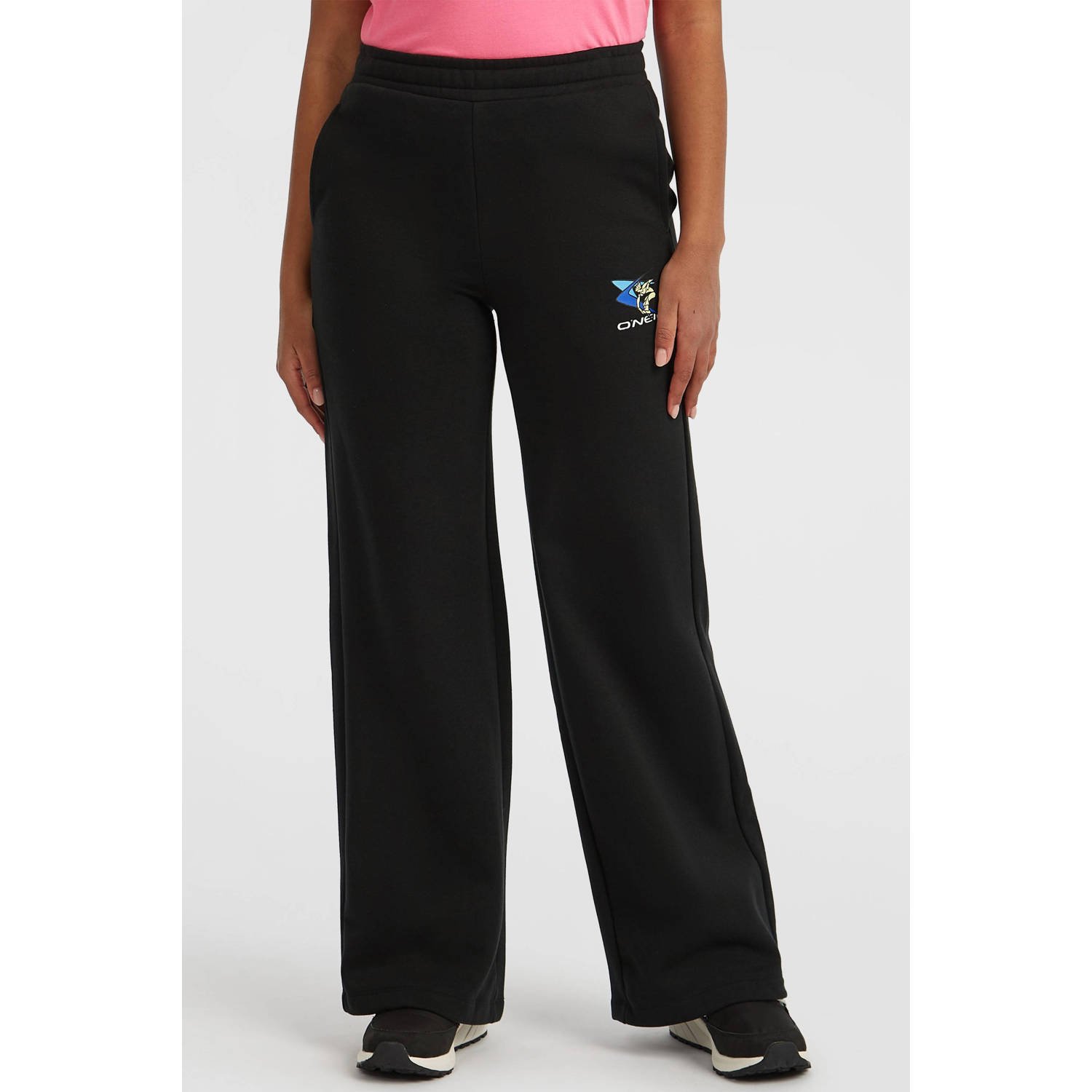 O'Neill wide leg regular waist sweatpant zwart