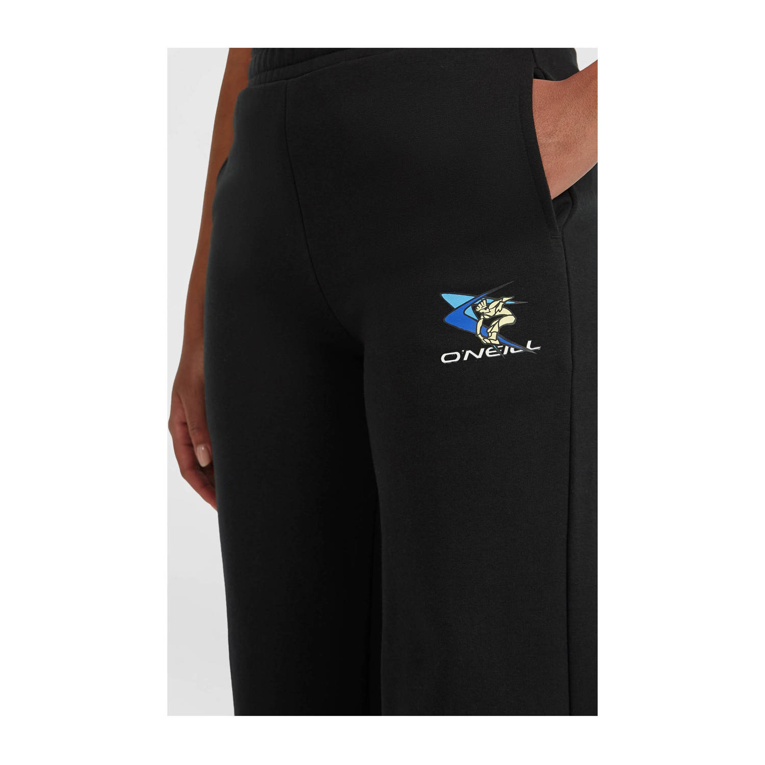 O'Neill wide leg regular waist sweatpant zwart