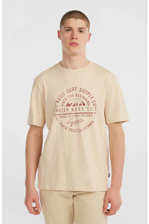 regular T-shirt beige