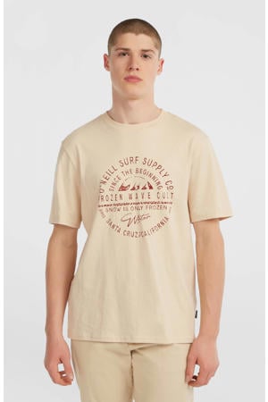 regular T-shirt beige