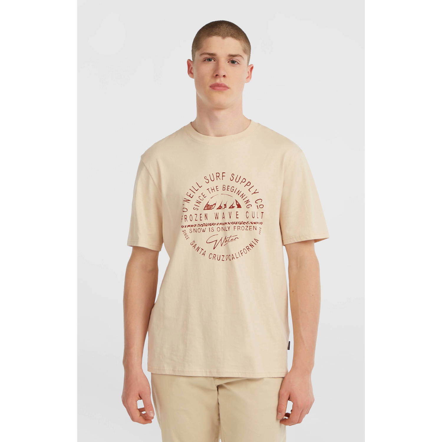 O'Neill T-shirt Muir beige