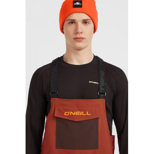 O'Neill skisjalopette FWC'Peak Bib donkeroranje/zwart afbeelding