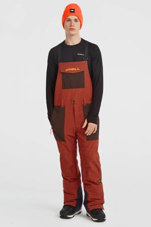 skisjalopette FWC'Peak Bib donkeroranje/zwart