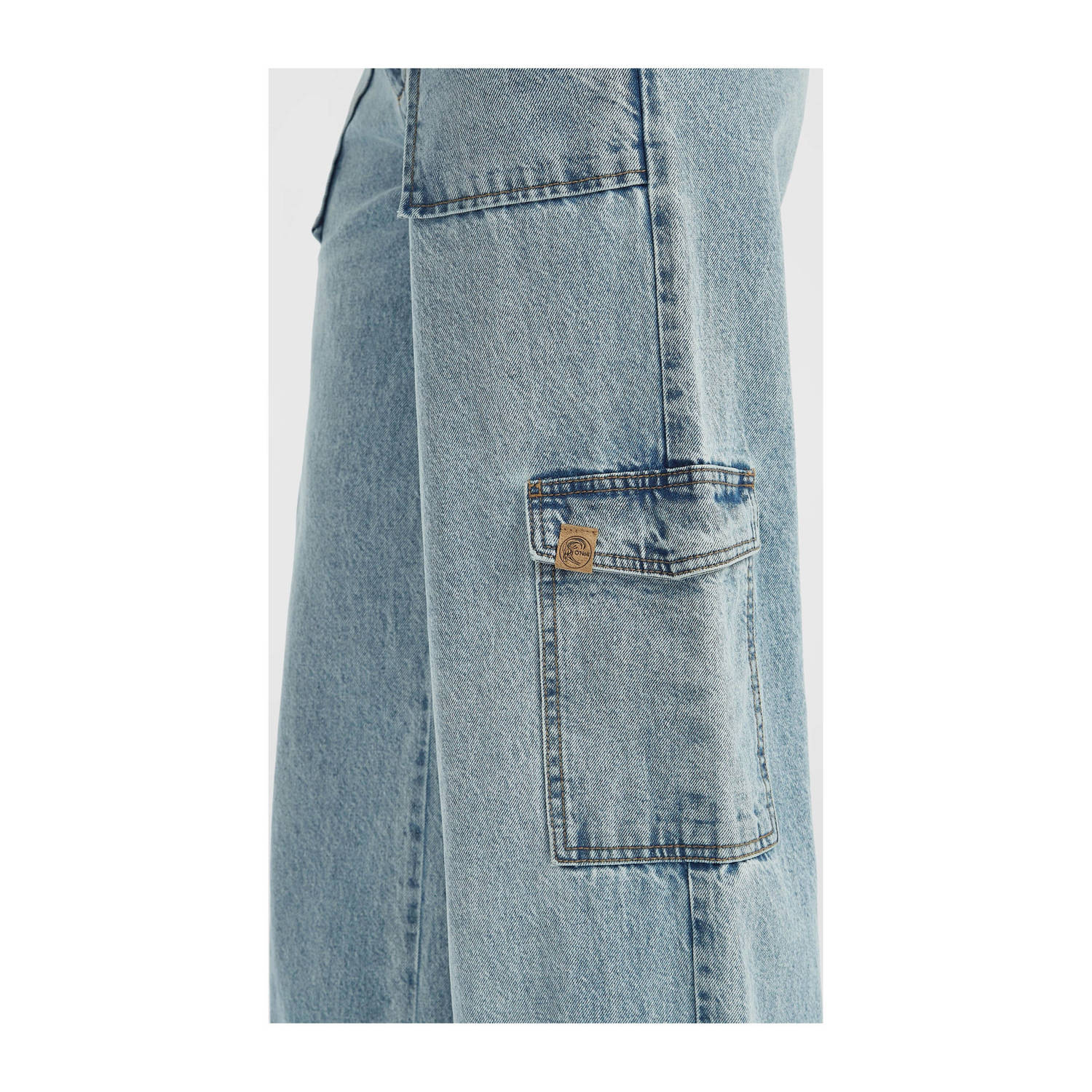 O'Neill wide leg jeans medium blue denim