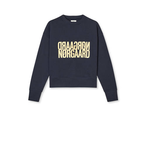 MADS NØRGAARD - COPENHAGEN sweater donkerblauw afbeelding