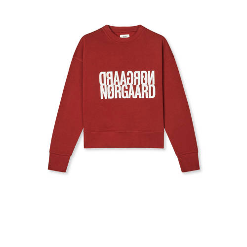 MADS NØRGAARD - COPENHAGEN sweater rood afbeelding