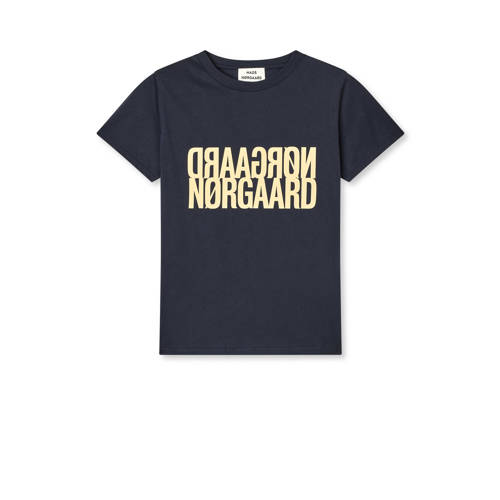 MADS NØRGAARD - COPENHAGEN T-shirt donkerblauw afbeelding