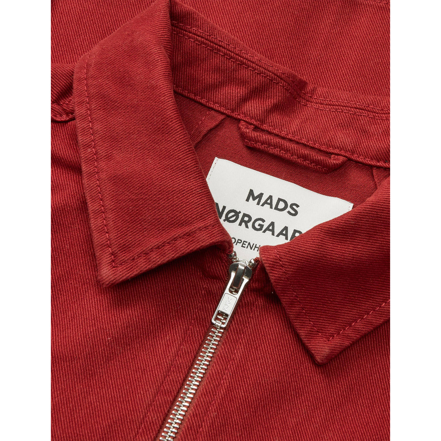 MADS NØRGAARD COPENHAGEN denim spijkerjas rood