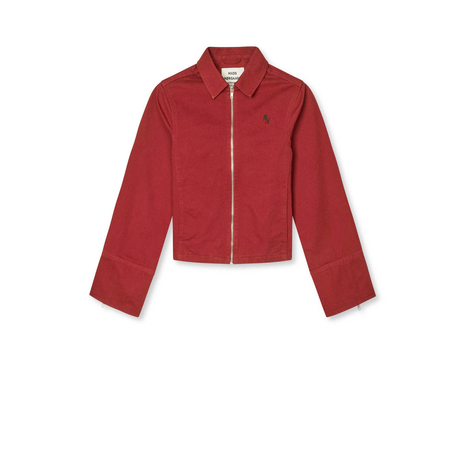 MADS NØRGAARD COPENHAGEN denim spijkerjas rood