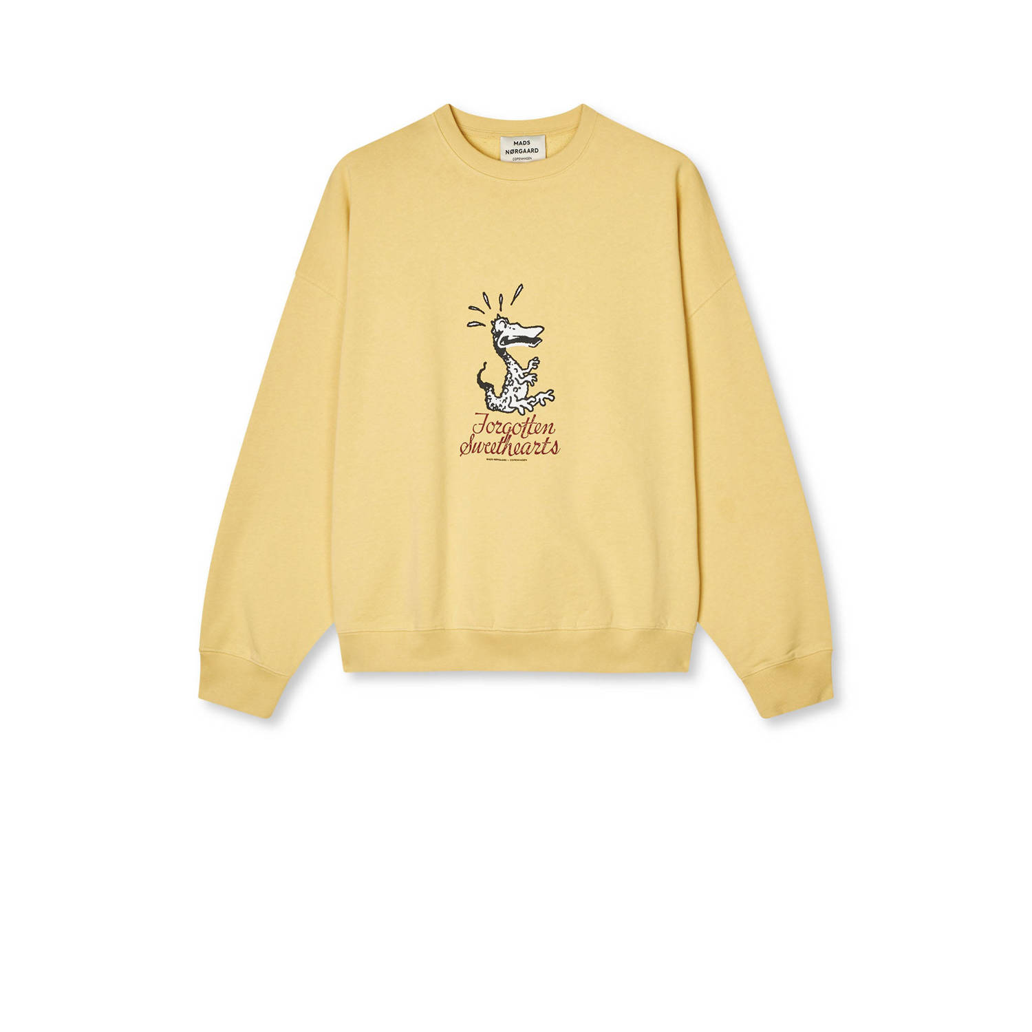 MADS NØRGAARD COPENHAGEN sweater lichtgeel