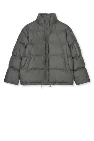 winterjas antraciet