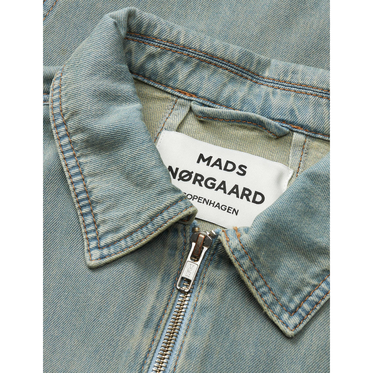 MADS NØRGAARD COPENHAGEN denim spijkerjas blauw