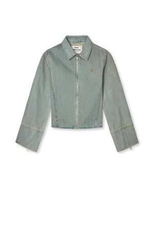 denim spijkerjas blauw