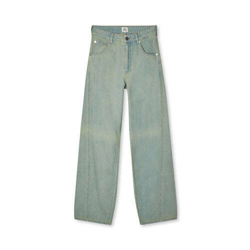 MADS NØRGAARD - COPENHAGEN high waist barrel jeans blauw afbeelding