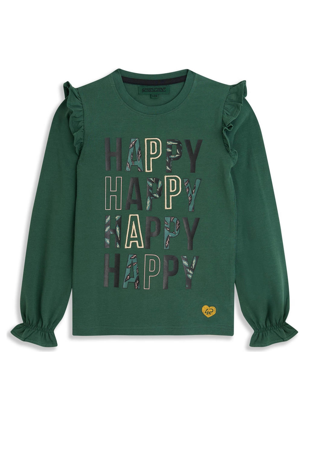 4PRESIDENT longsleeve groen