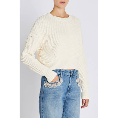 Bruuns Bazaar low waist straight leg jeans light blue denim afbeelding