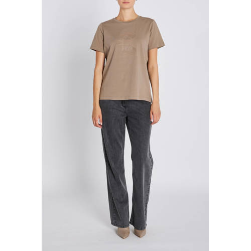 Bruuns Bazaar T-shirt bruin afbeelding