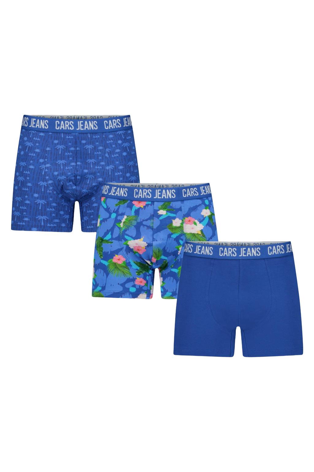 Cars boxershort - blauw (set van 3)