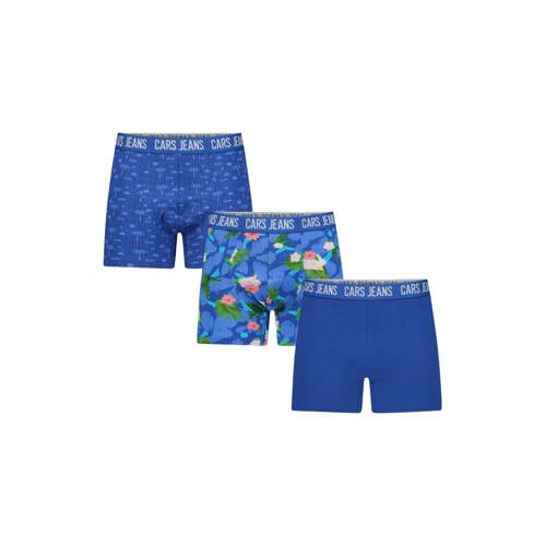Cars boxershort blauw (set van 3)