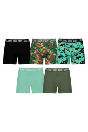 boxershort - groen/zwart (set van 5)