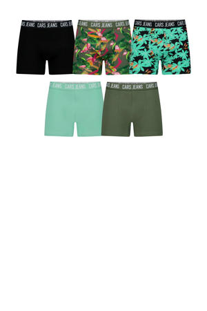 boxershort - groen/zwart (set van 5)