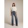 Homage to Denim high waist wide leg jeans blauw