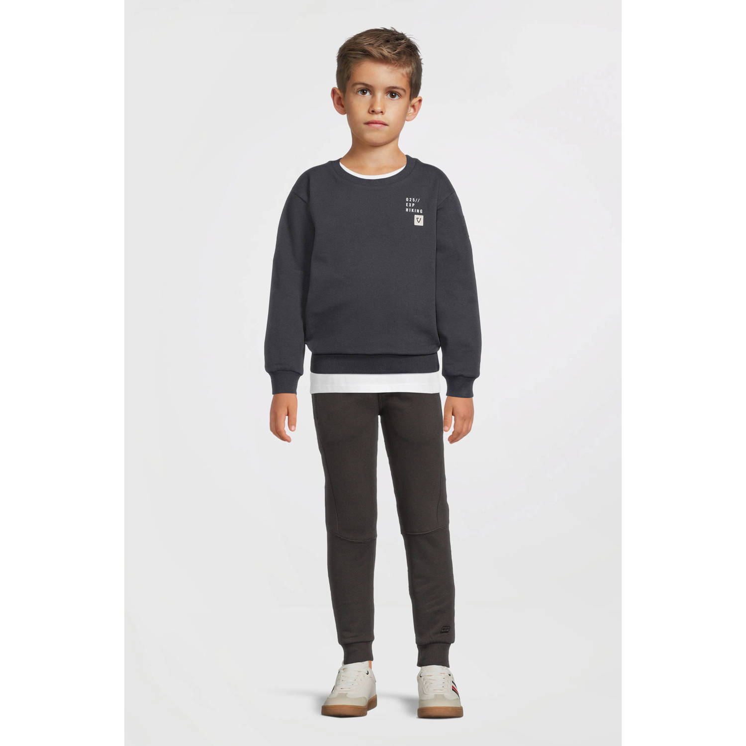 Quapi regular sweatpant zwart