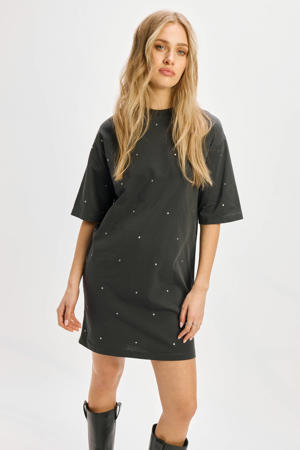 t-shirtjurk antraciet