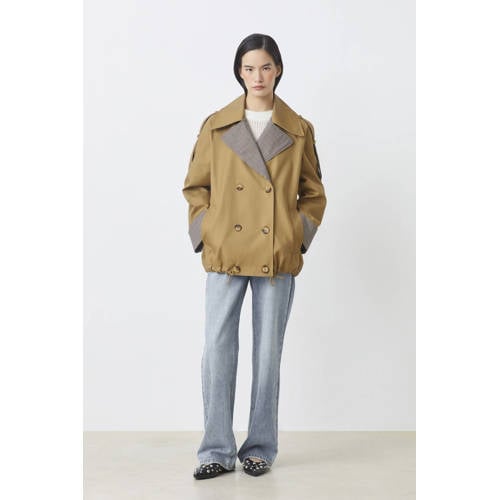 Suncoo trenchcoat bruin afbeelding