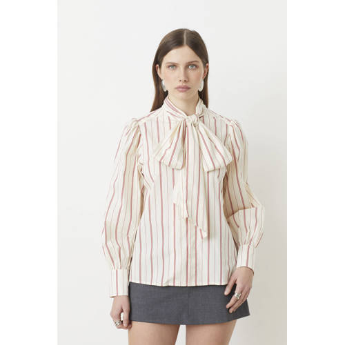 Suncoo gestreepte blouse ecru afbeelding