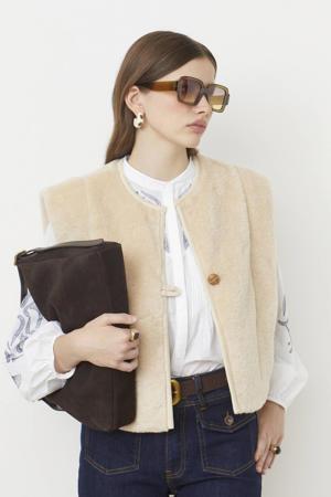 gilet beige