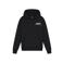 Malelions hoodie met backprint zwart