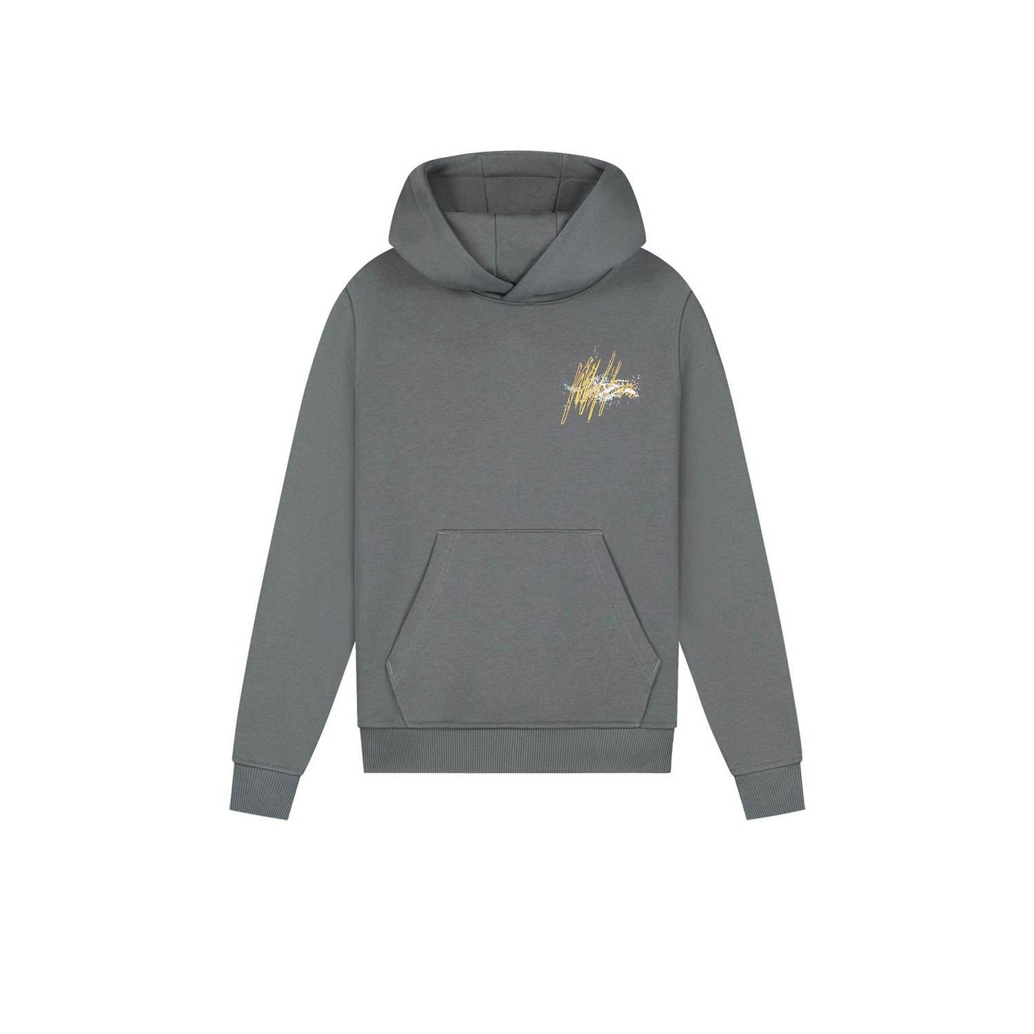 Malelions hoodie grijs