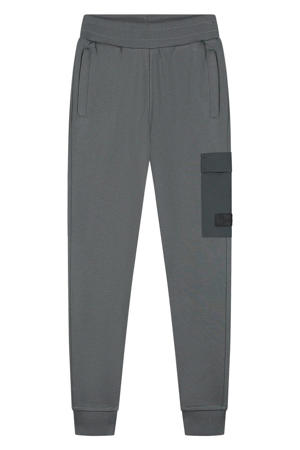 cargo broek grijs