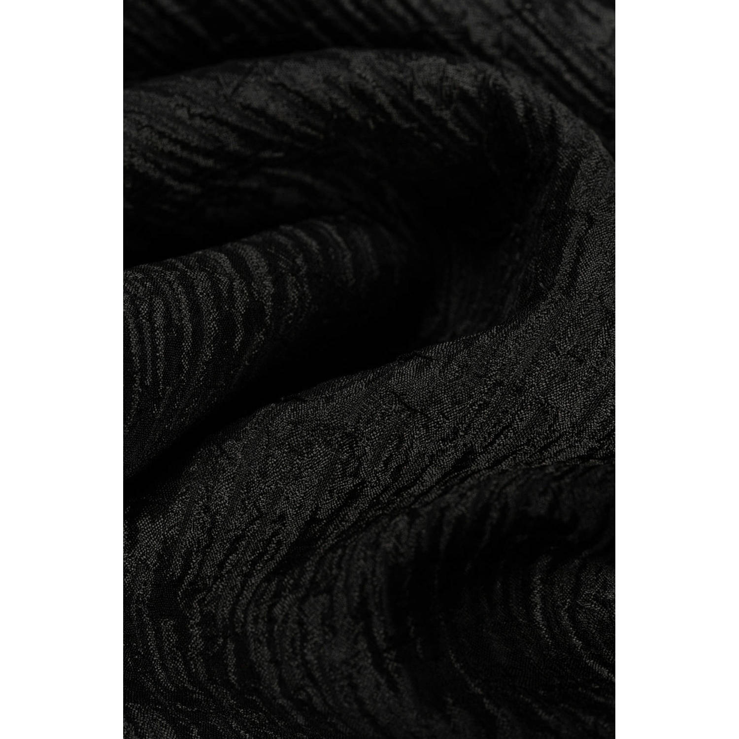 Studio AMAYA straight high waist broek zwart