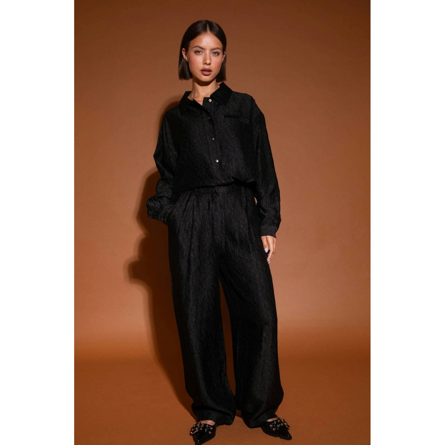 Studio AMAYA blouse zwart