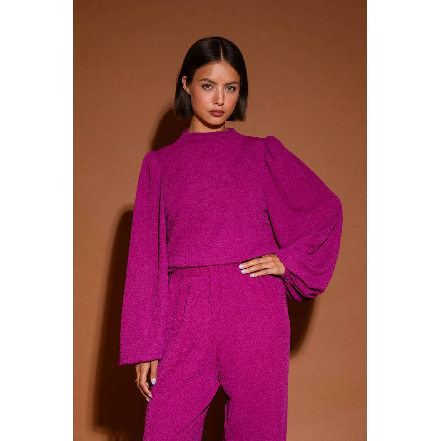 Studio AMAYA top fuchsia
