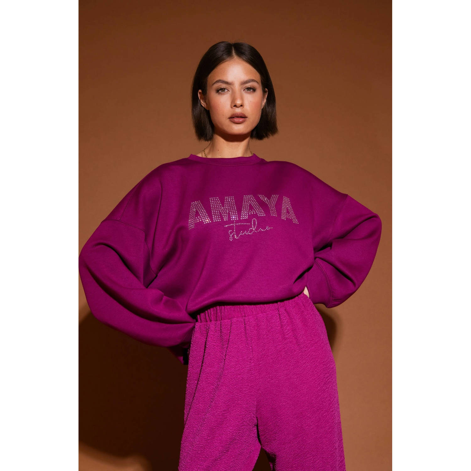 Studio AMAYA sweater fuchsia