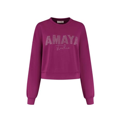 Studio AMAYA sweater fuchsia afbeelding