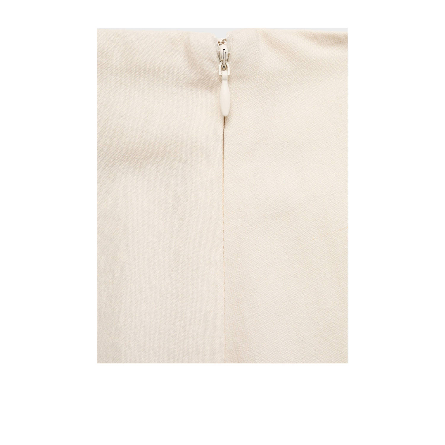 Mango midi rok ecru