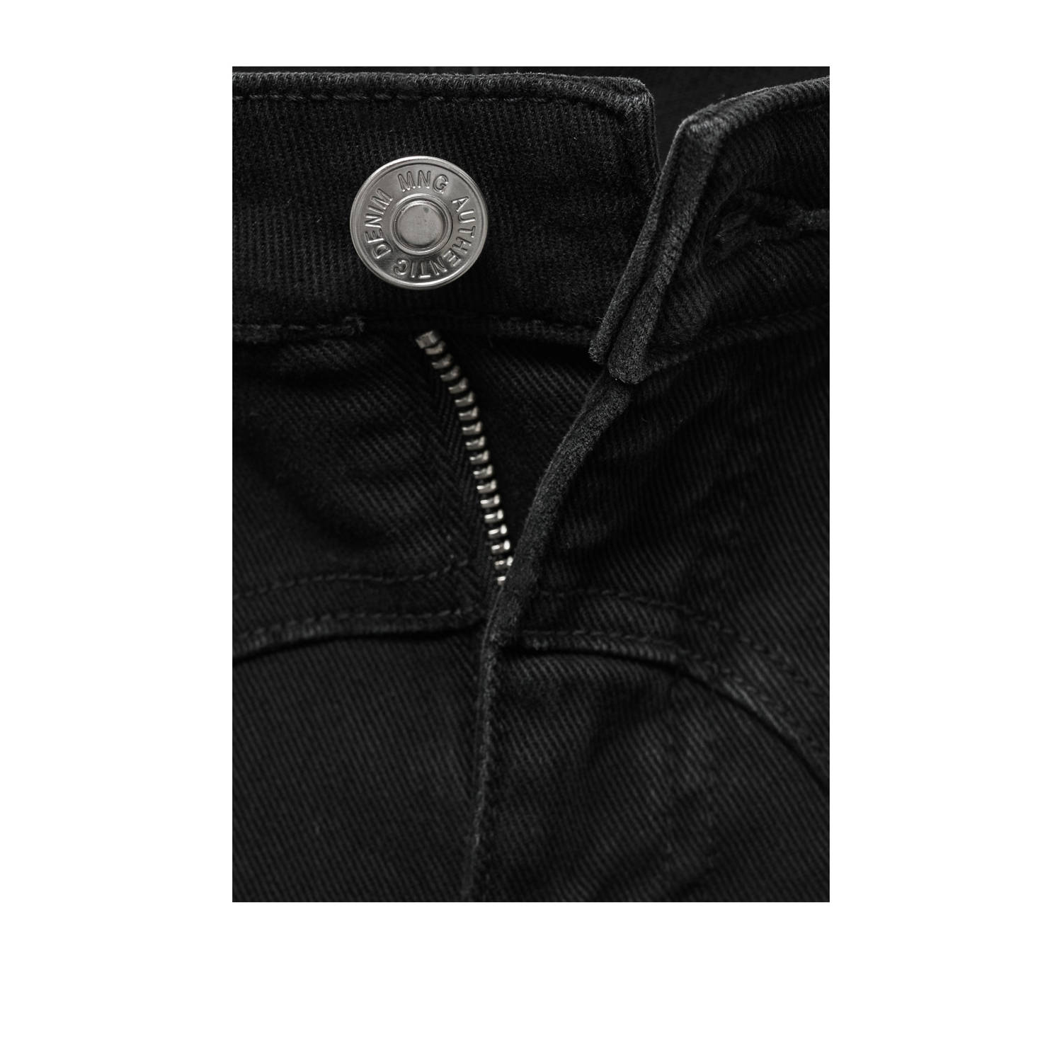 MANGO TEEN flared jeans black denim