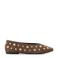 Graceland ballerina's met studs bruin