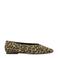 Graceland ballerina's met panterprint en studs beige/zwart