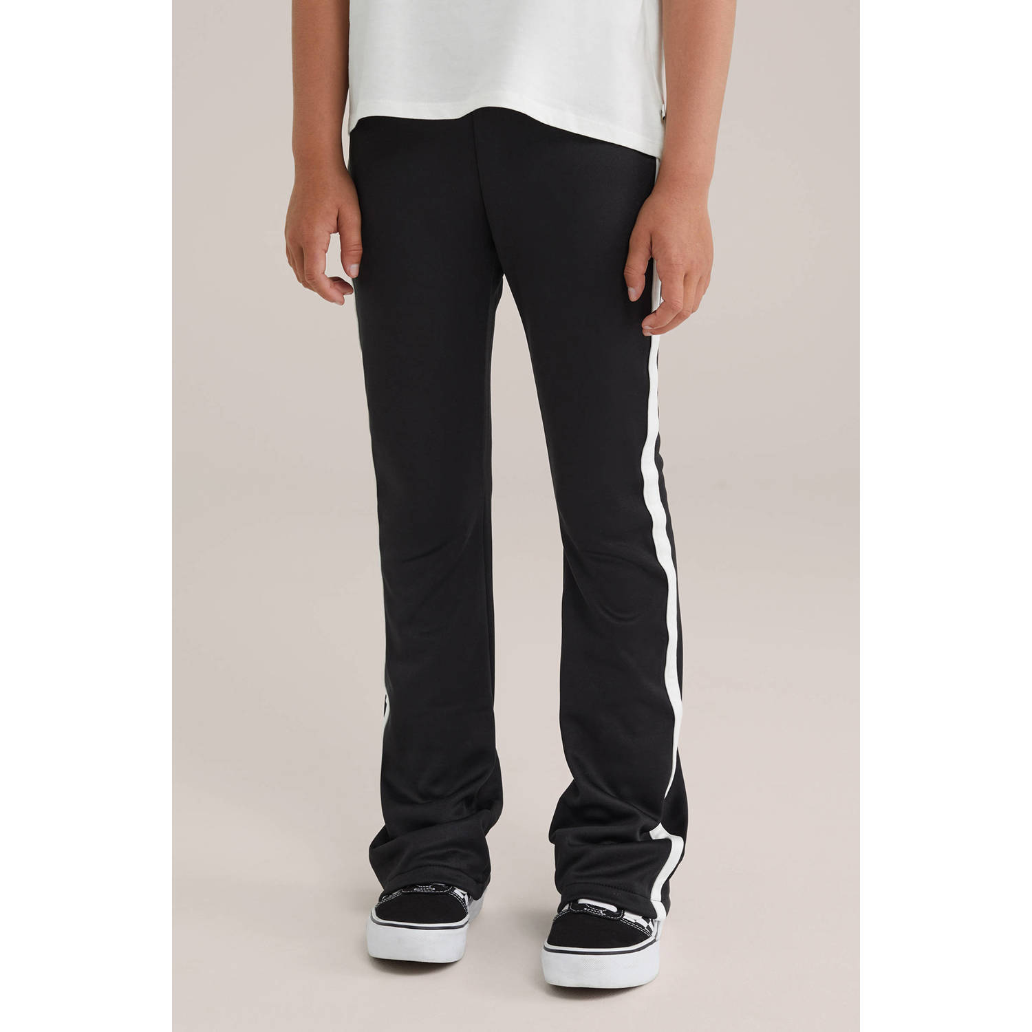 WE Fashion casual broek zwart