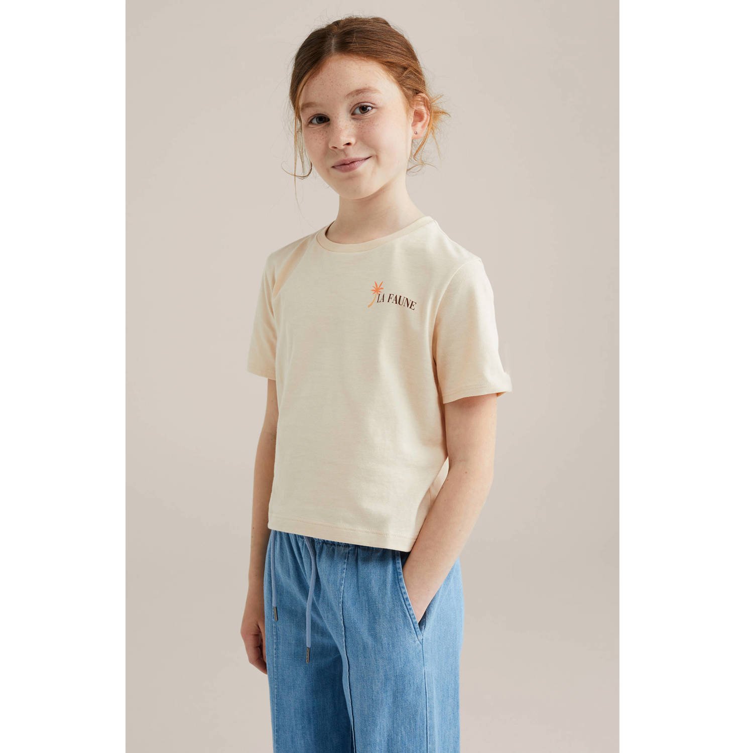 WE Fashion T-shirt beige