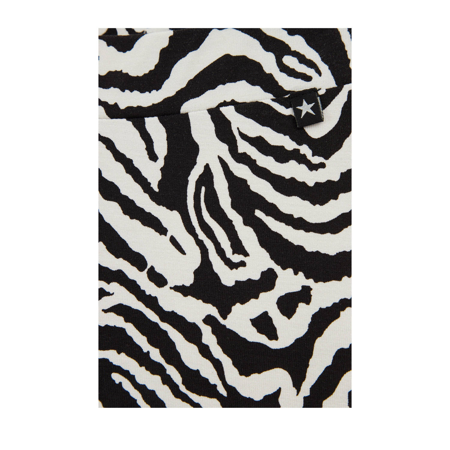 WE Fashion flared broek zwart
