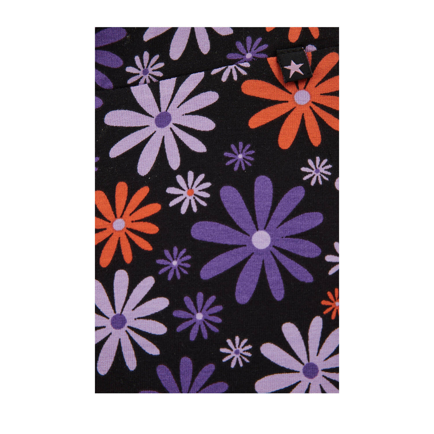 WE Fashion flared broek donkerblauw