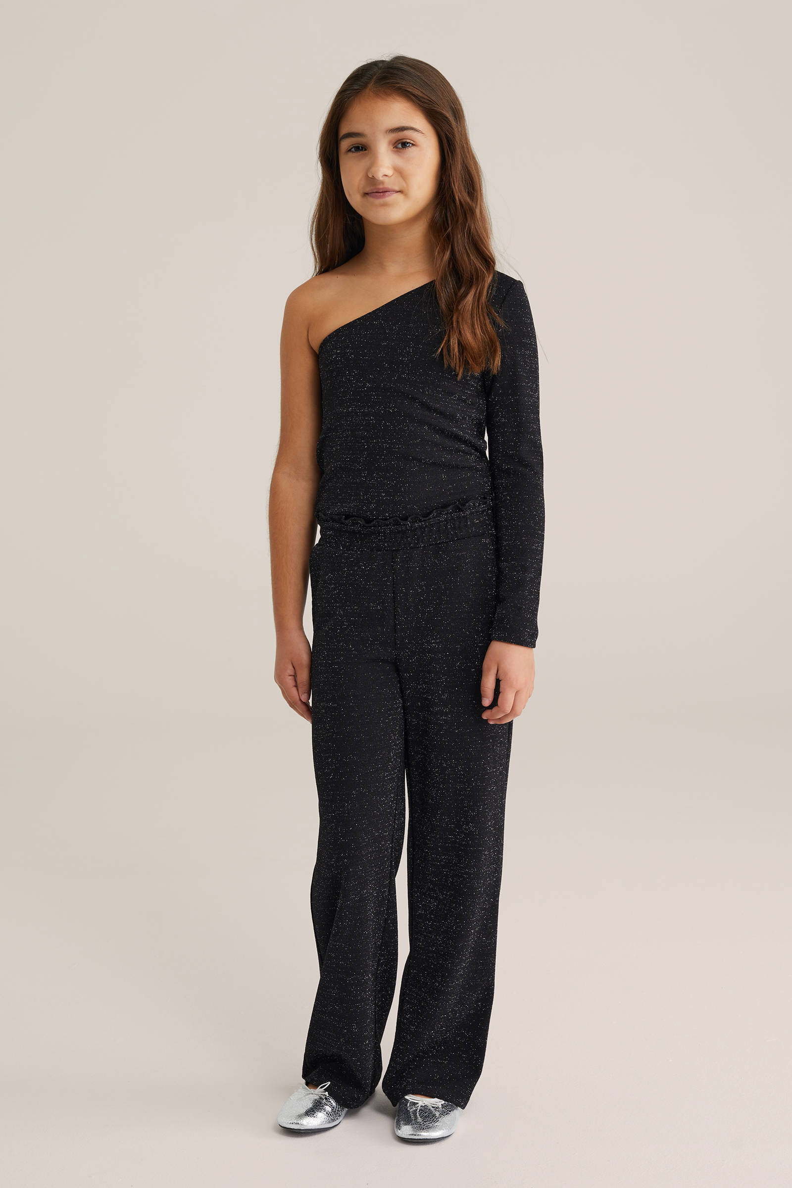 HARPER & YVE off shoulder top donkerrood