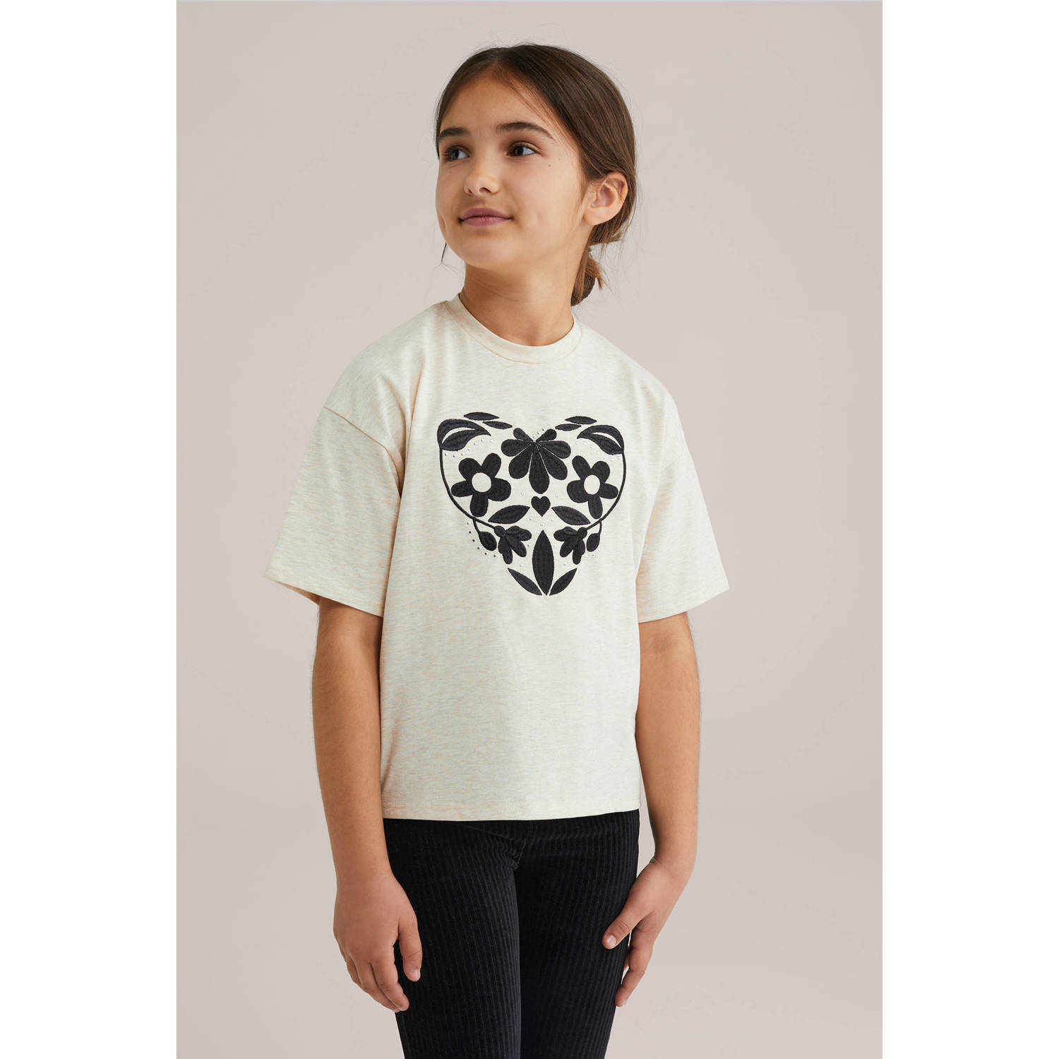 WE Fashion T-shirt beige